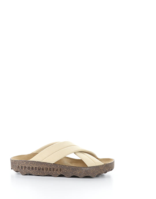 CURR280ASP 005 BEIGE ECO FAUX SUEDE