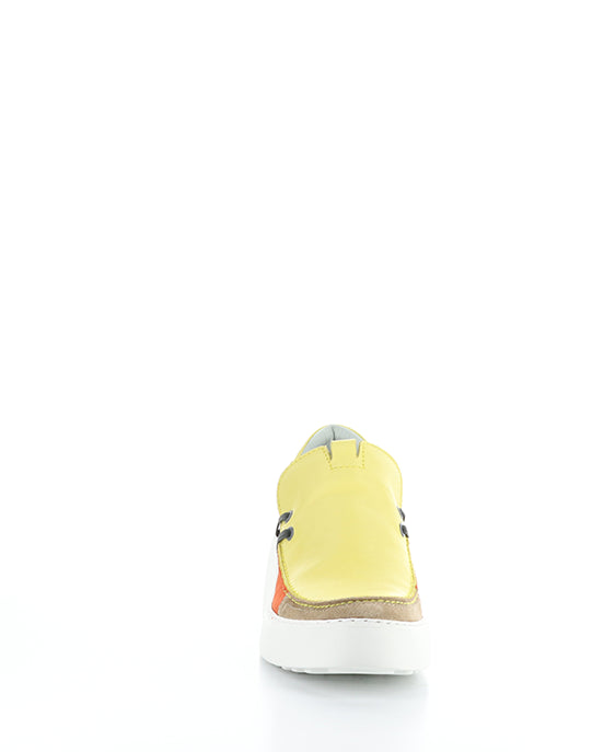 DAVY667FLY 001 TAUPE/YL/OR DUBLIN/SUEDE