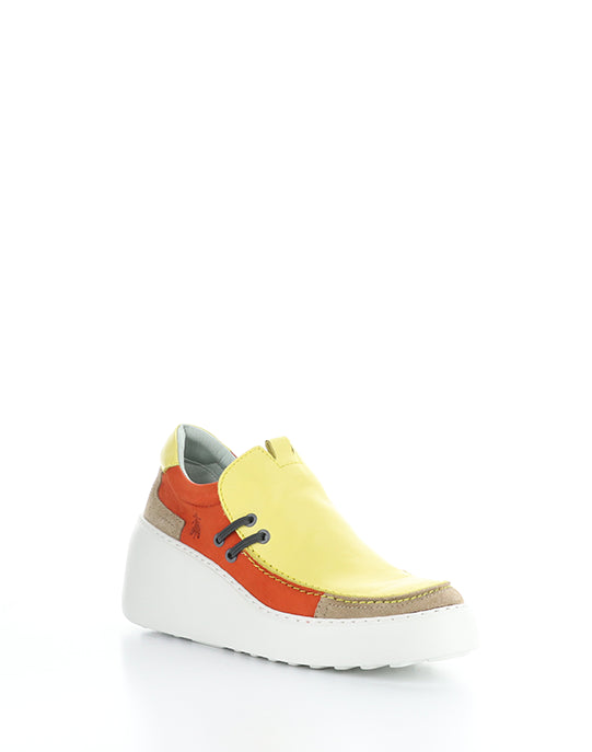 DAVY667FLY 001 TAUPE/YL/OR DUBLIN/SUEDE