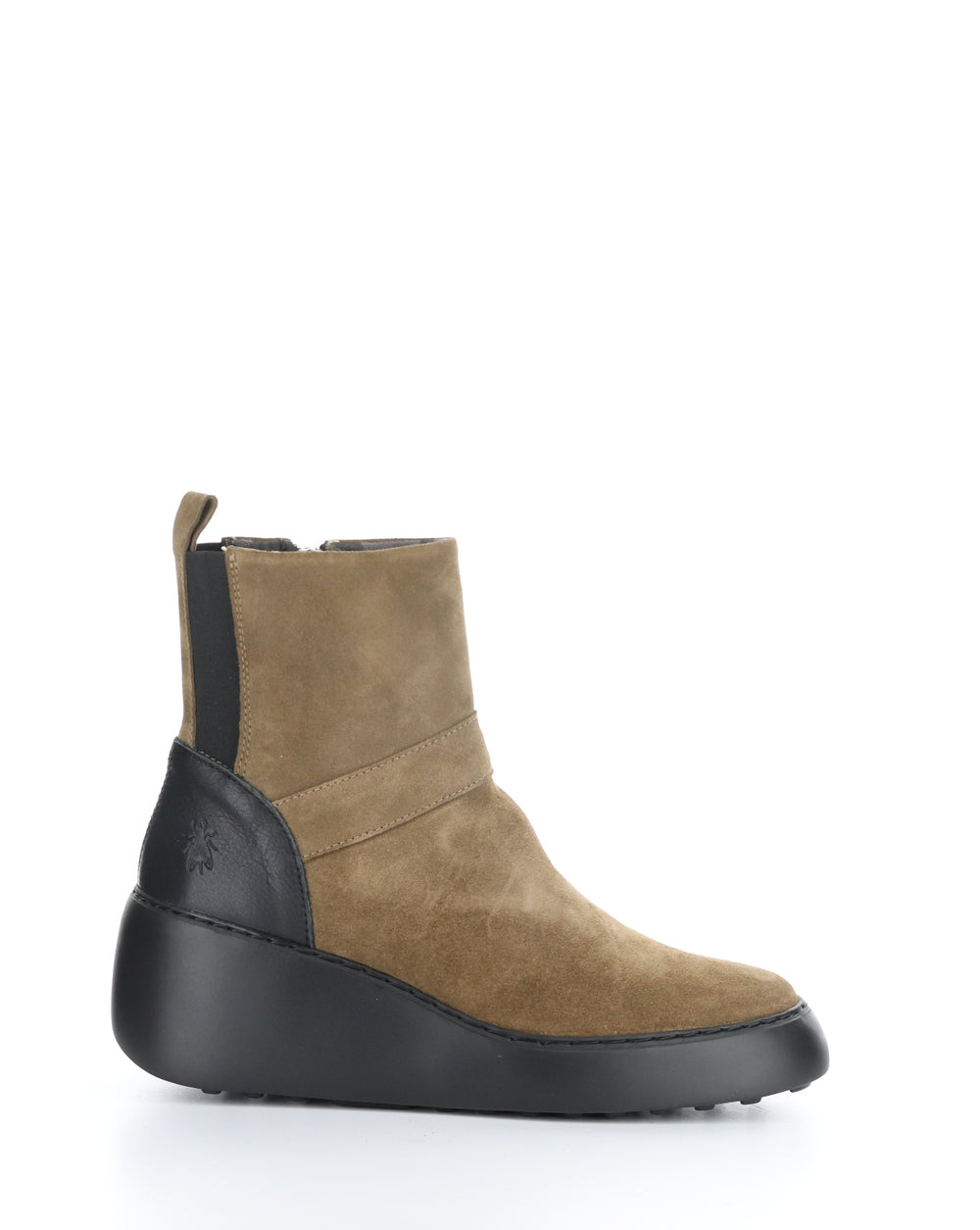 DOXE604FLY 002 TAUPE/BLACK Elasticated Boots