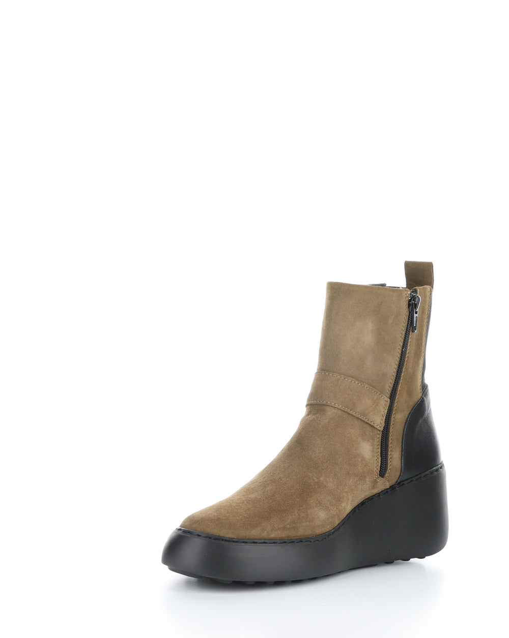 DOXE604FLY 002 TAUPE/BLACK Elasticated Boots