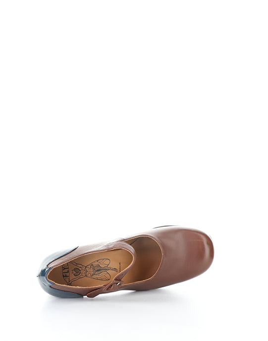 ERIL351FLY 003 COGNAC/NAVY DUBLIN/NAPPALAK