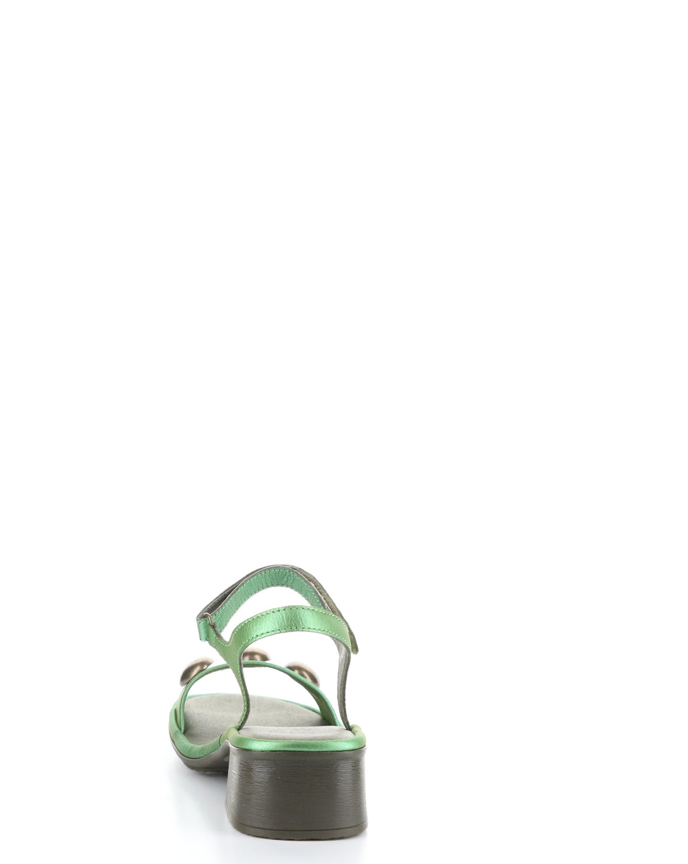 EXIE487FLY 001 GREEN Velcro Sandals