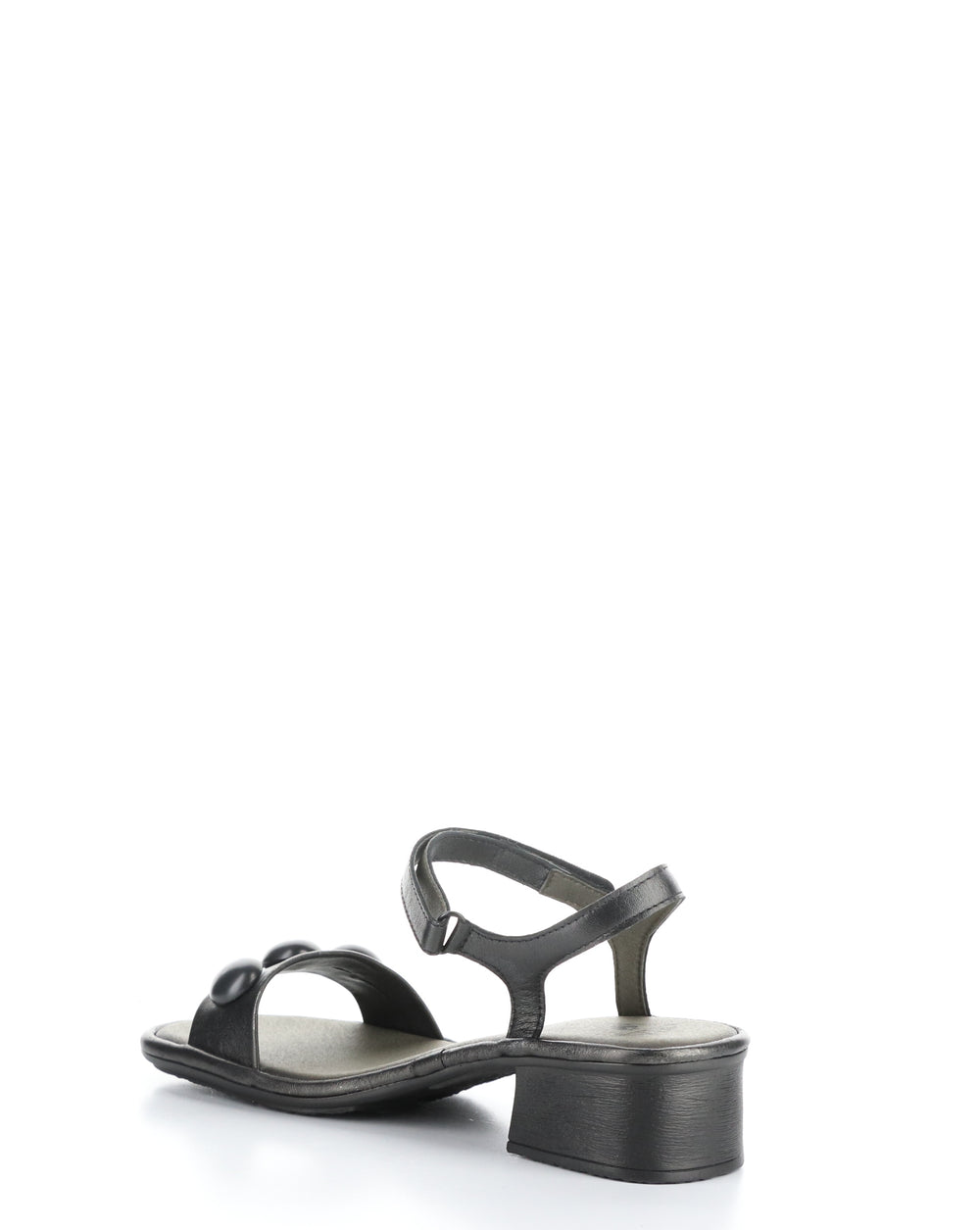 EXIE487FLY 003 BLACK Velcro Sandals