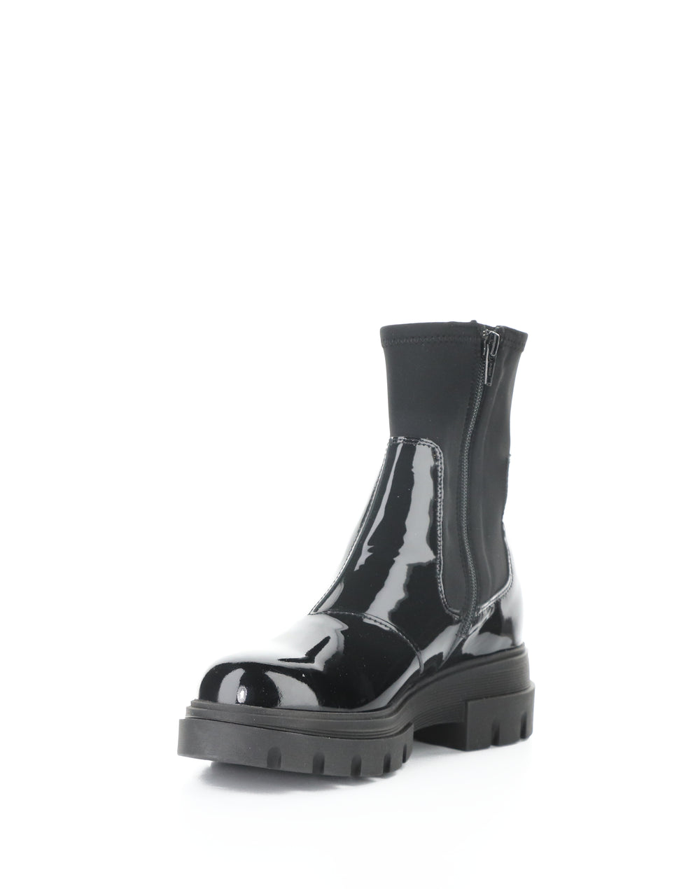 FIVE2 BLACK PATENT/TRICO