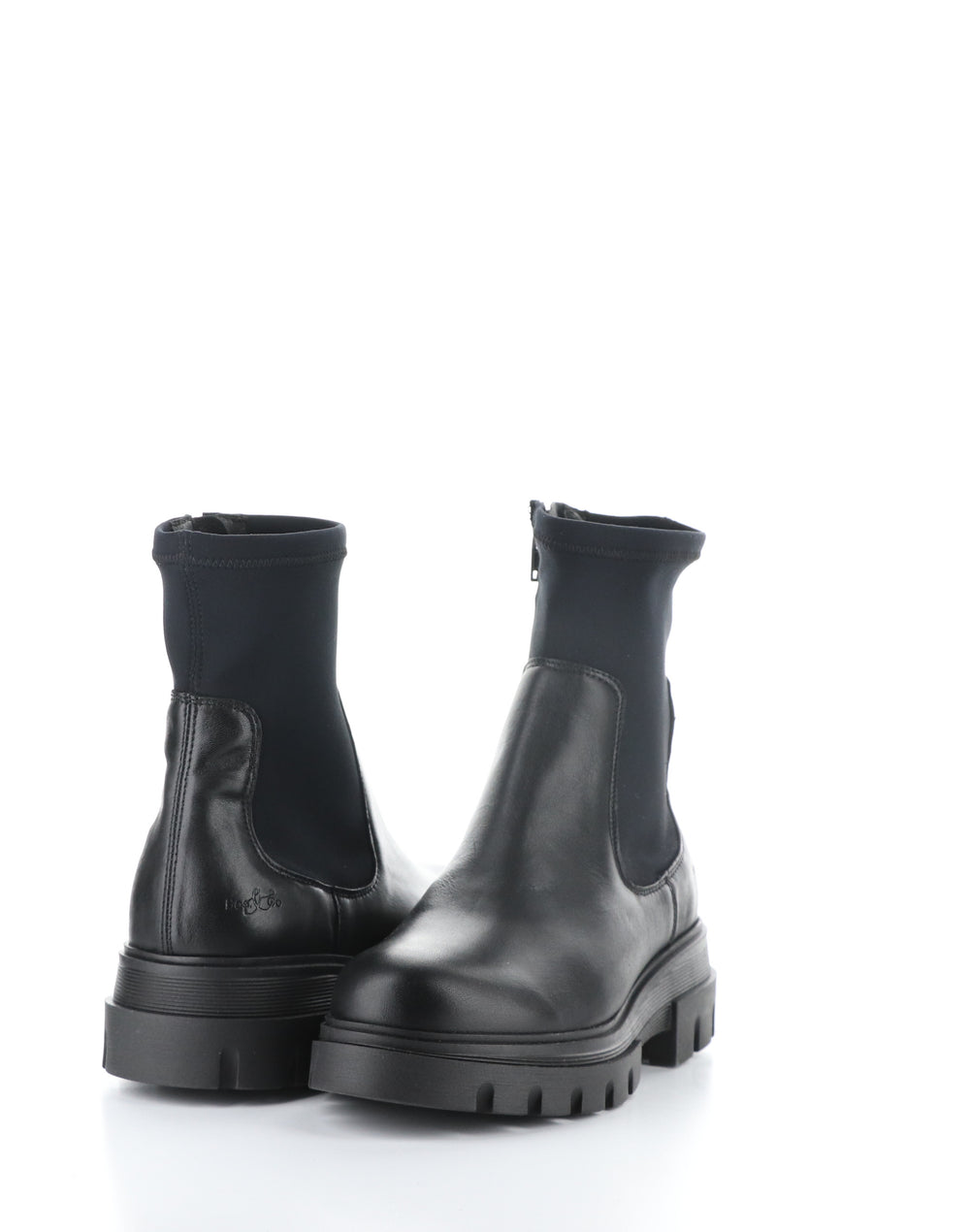 FIVE BLACK Elasticated Boots