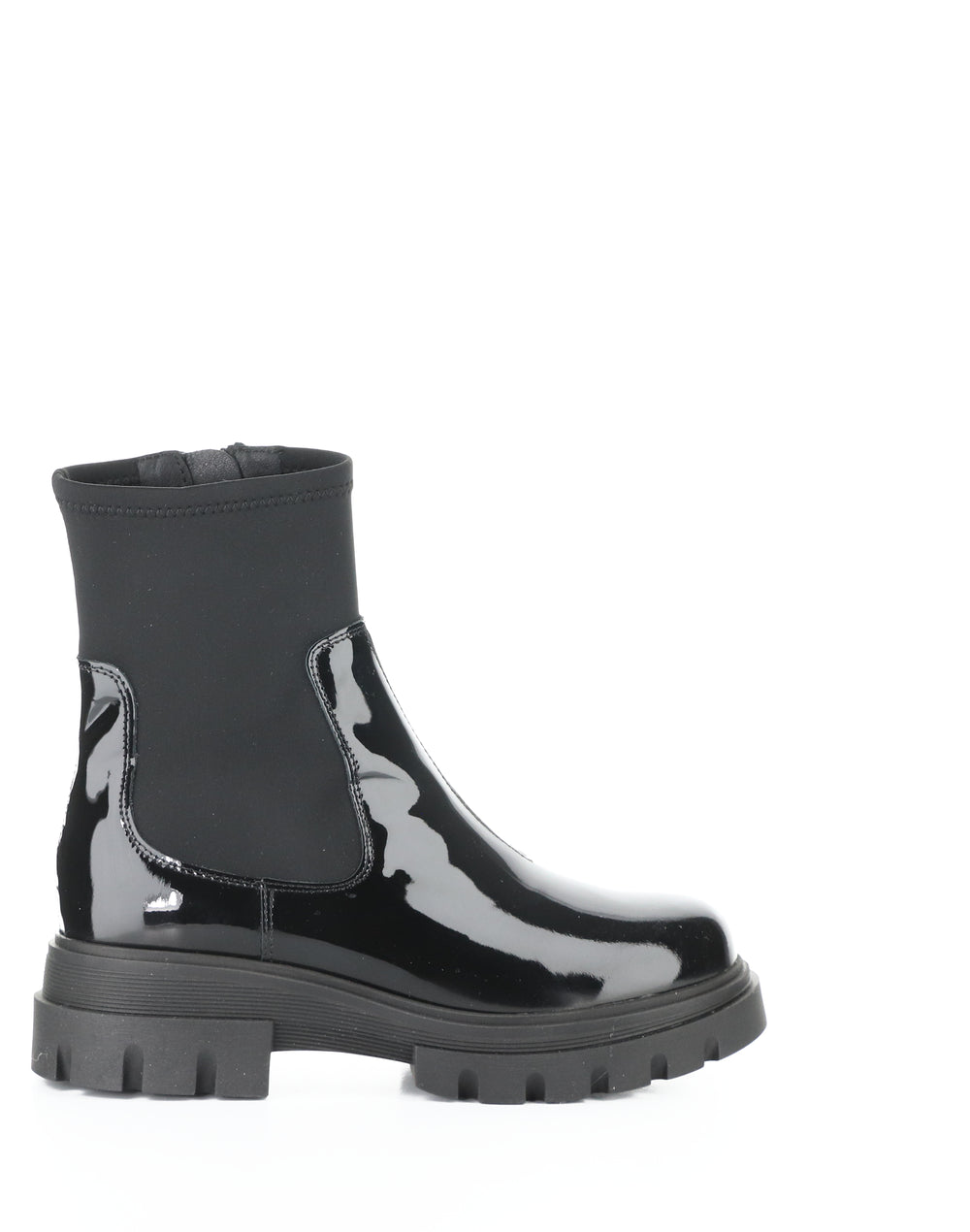 Five Black Patent/Trico