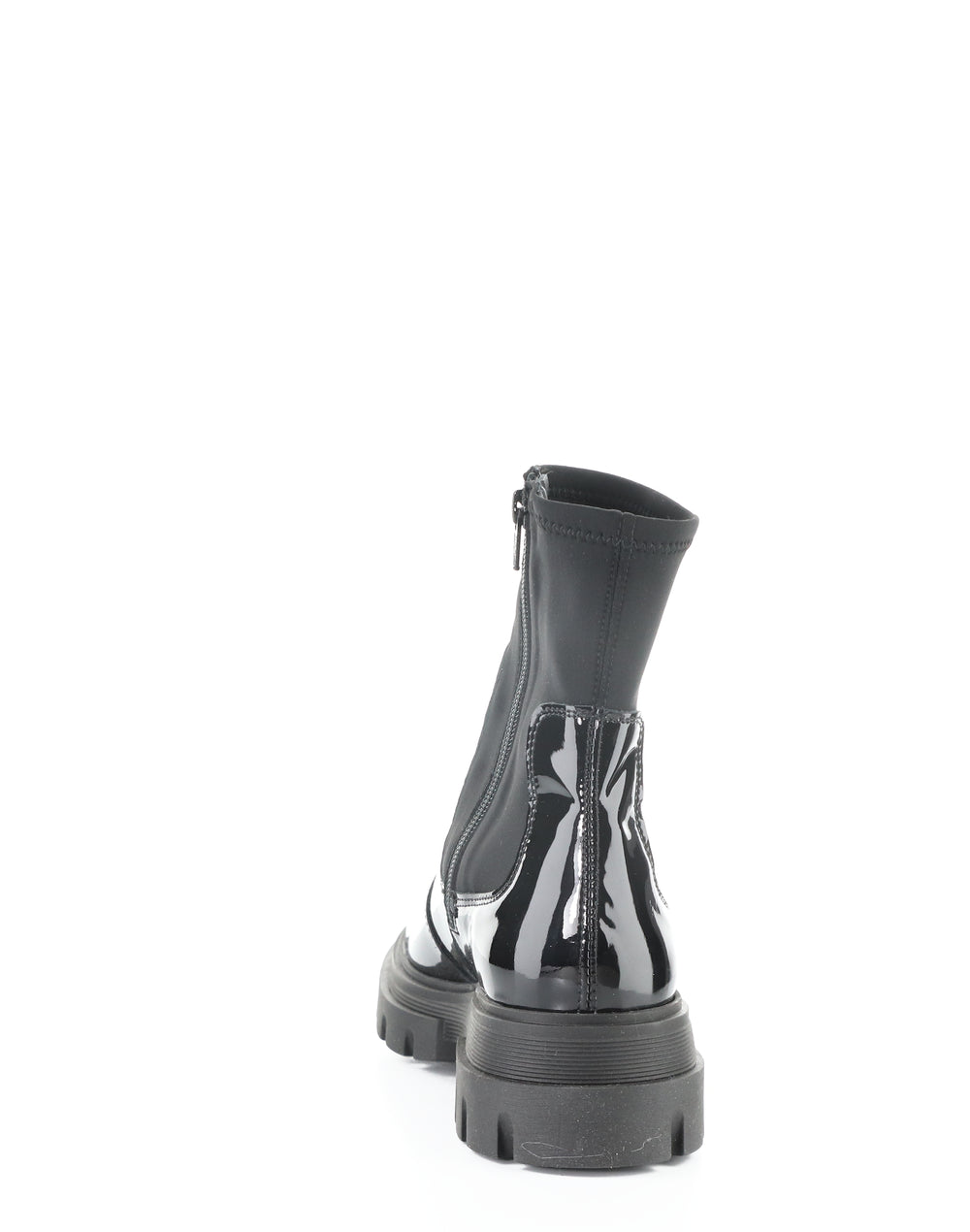 Five Black Patent/Trico