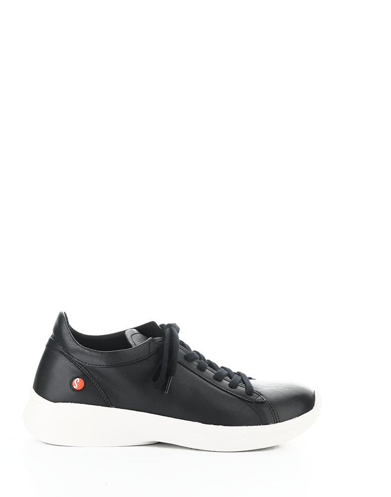 Gaji778Sof 001 Black/White Smooth Leather