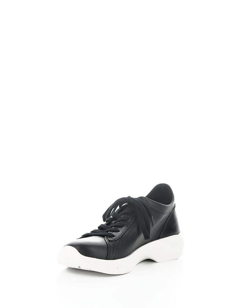 Gaji778Sof 001 Black/White Smooth Leather