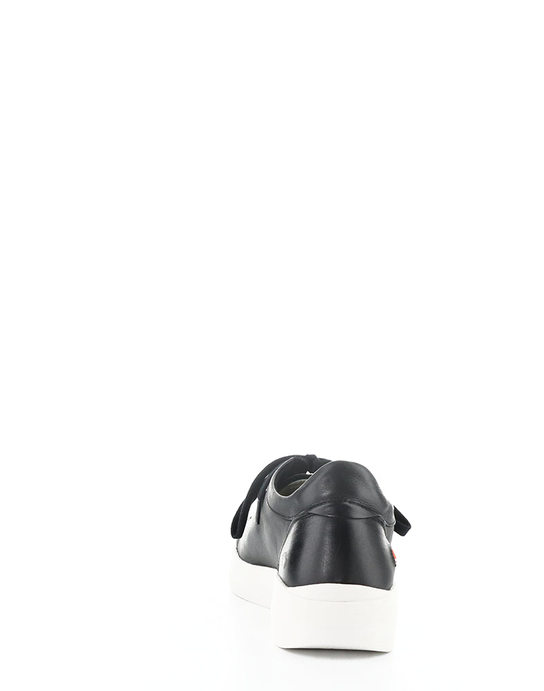 Gaji778Sof 001 Black/White Smooth Leather