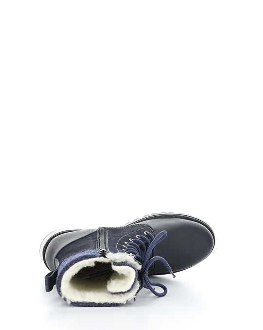 Genus Prima Navy Saddle/Suede/Tweed