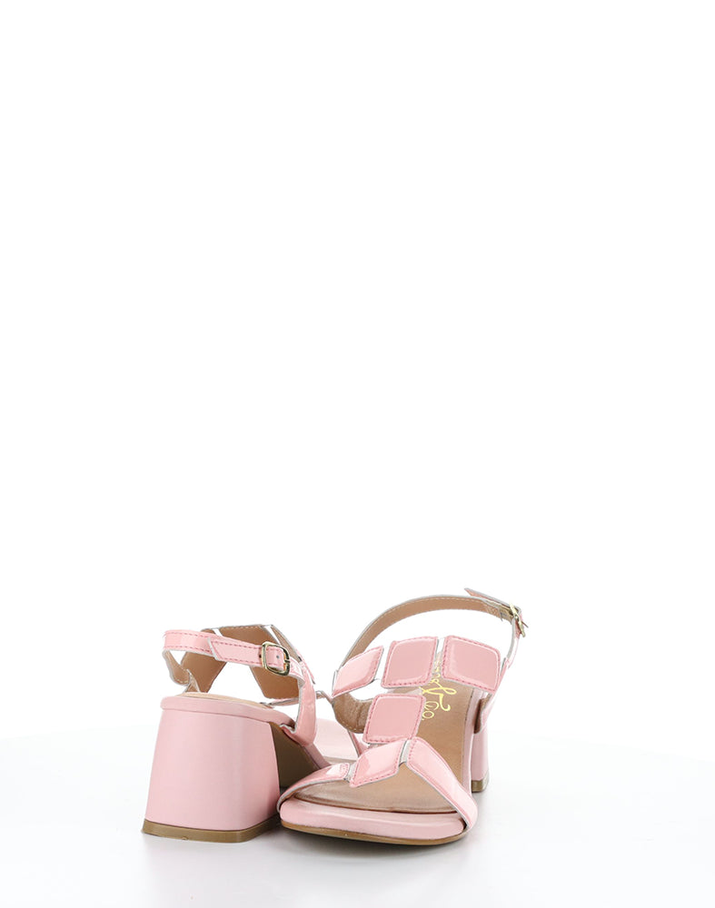 GLOW PINK PATENT PU