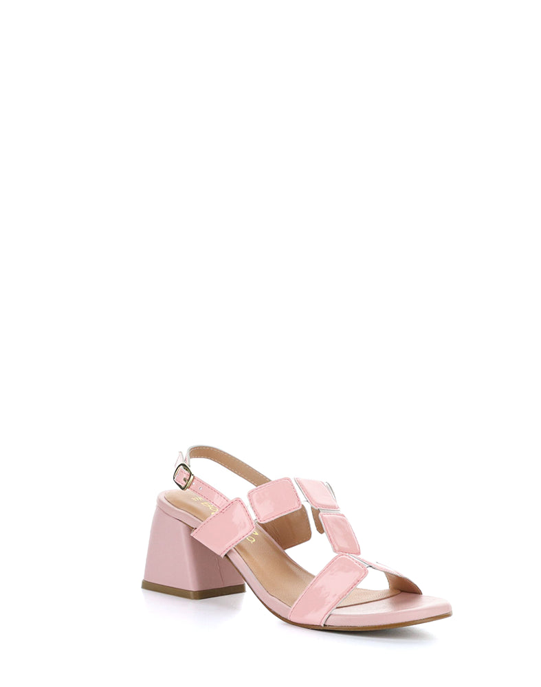 GLOW PINK PATENT PU