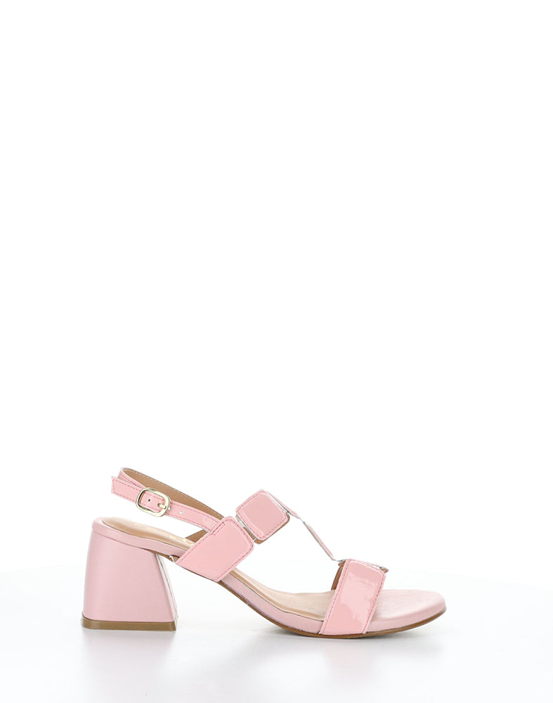 GLOW PINK PATENT PU