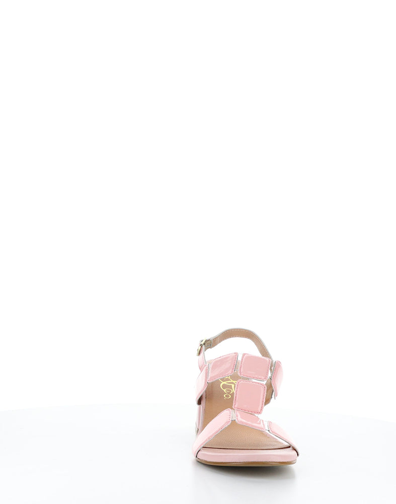 GLOW PINK PATENT PU