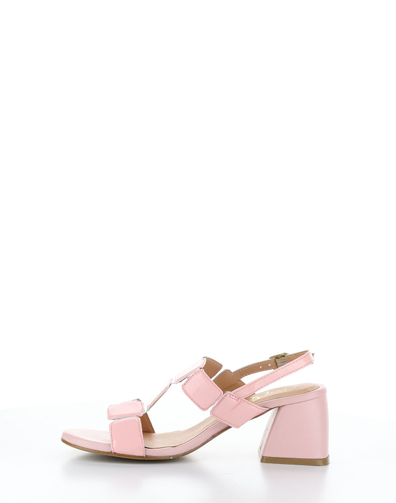 GLOW PINK PATENT PU