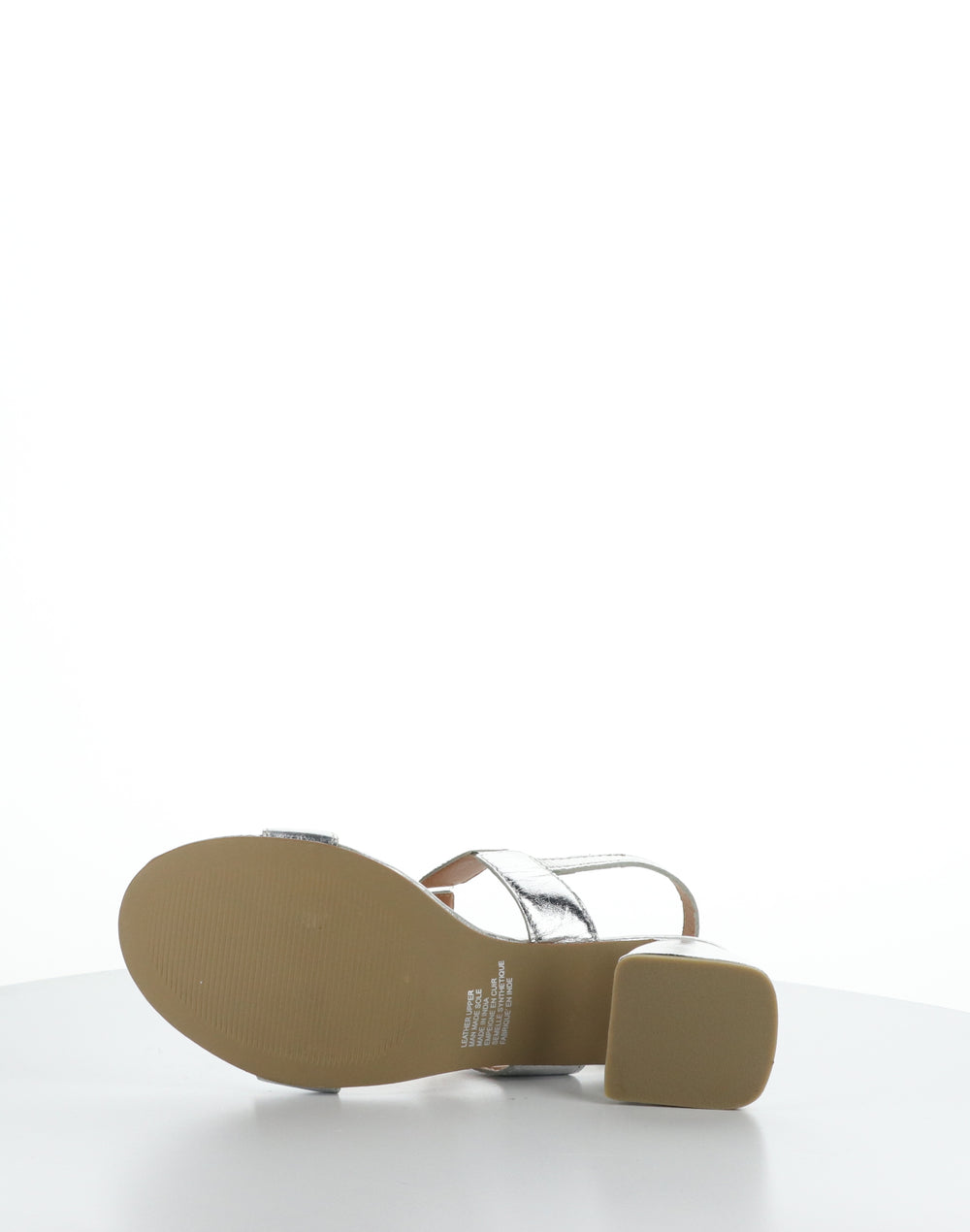 GLOW SILVER Buckle Sandals