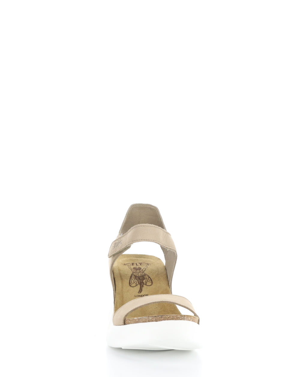 GOGO967FLY 005 TAUPE Velcro Sandals