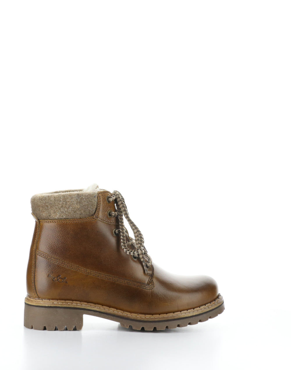 HARTT CAMEL/CASTANHO Round Toe Boots