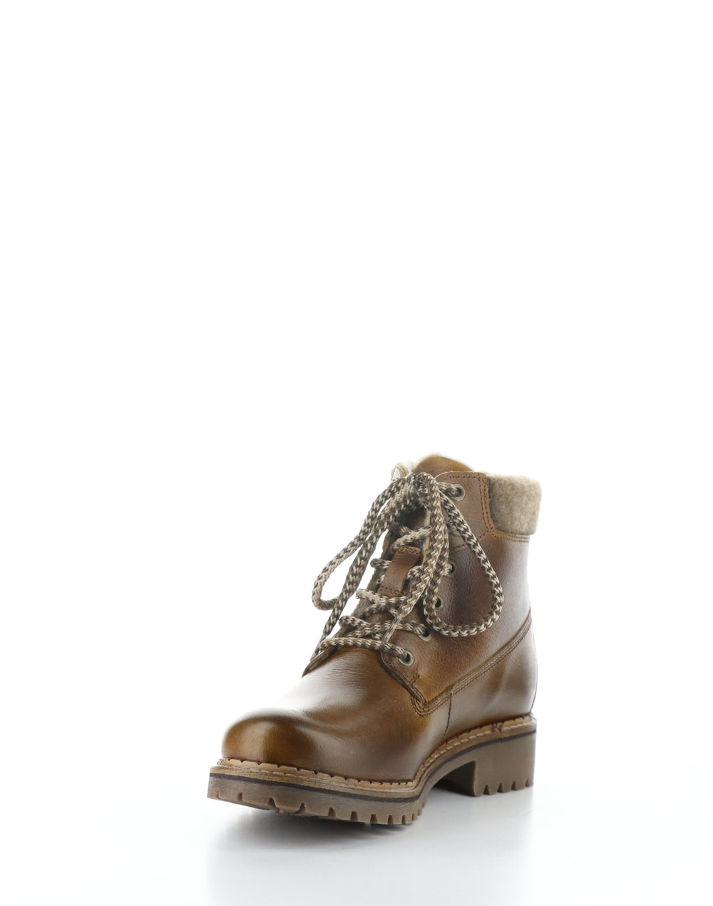 HARTT CAMEL/CASTANHO Round Toe Boots