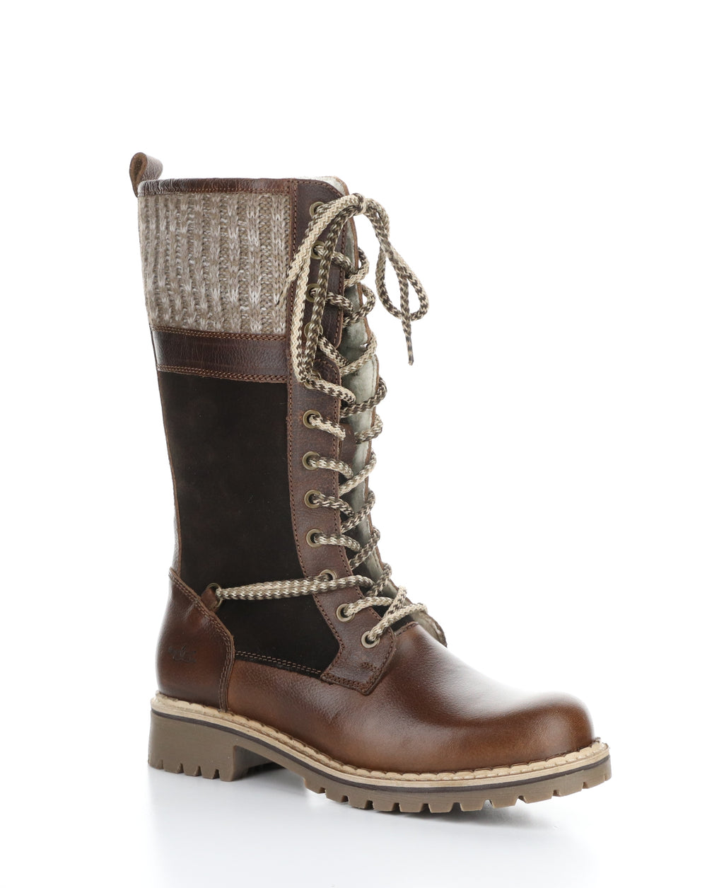 HAVEN BRANDY/COFFEE/TAUPE Round Toe Boots