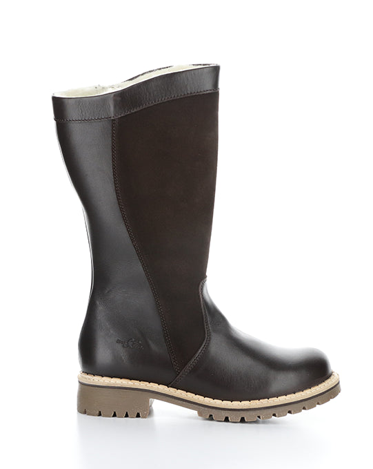 HENRY DARK BROWN FEEL/SUEDE