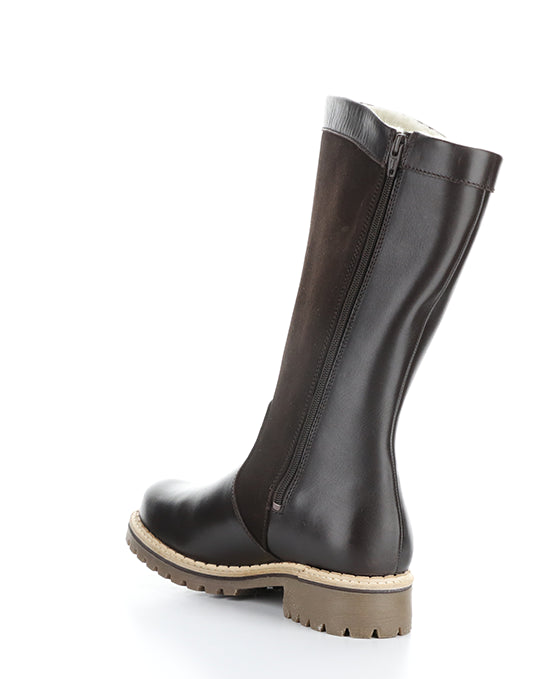HENRY DARK BROWN FEEL/SUEDE