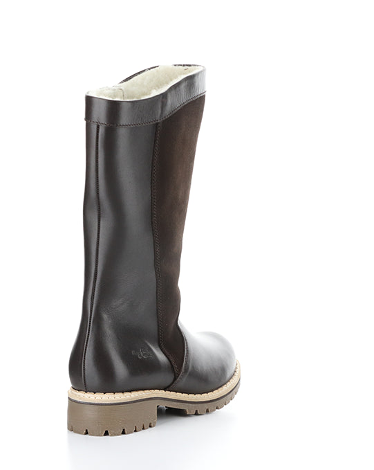HENRY DARK BROWN FEEL/SUEDE