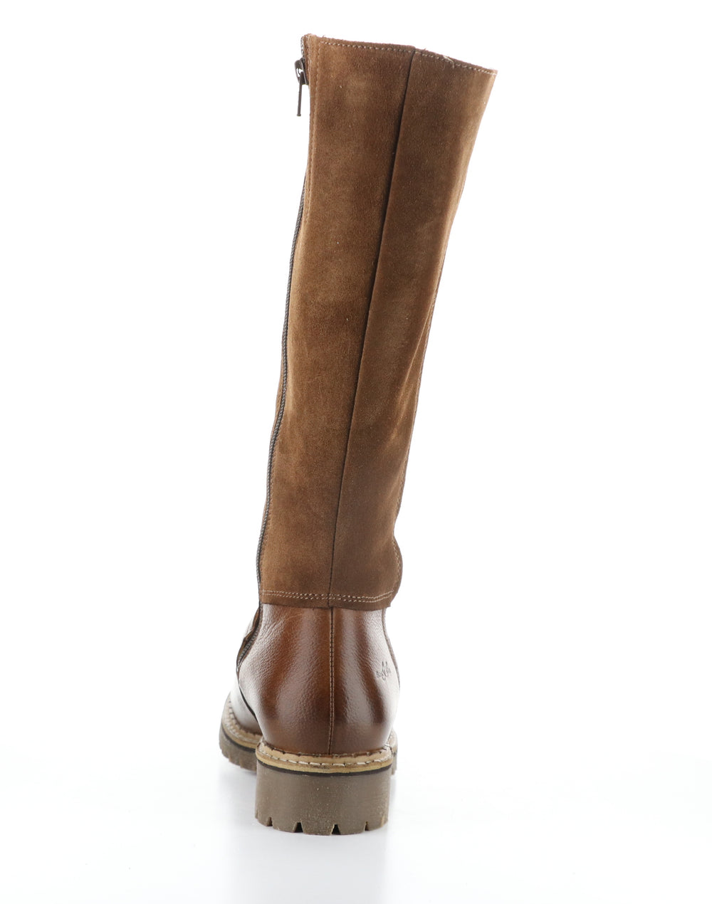 HUDSON COGNAC/REDWOOD Round Toe Boots