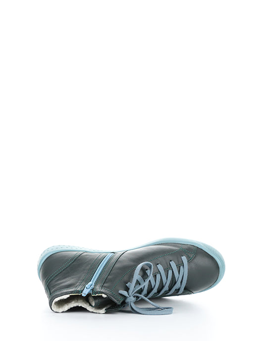 IBBI653SOFW 010 FOREST GREEN/LT BLUE SUPPLE LEATHER