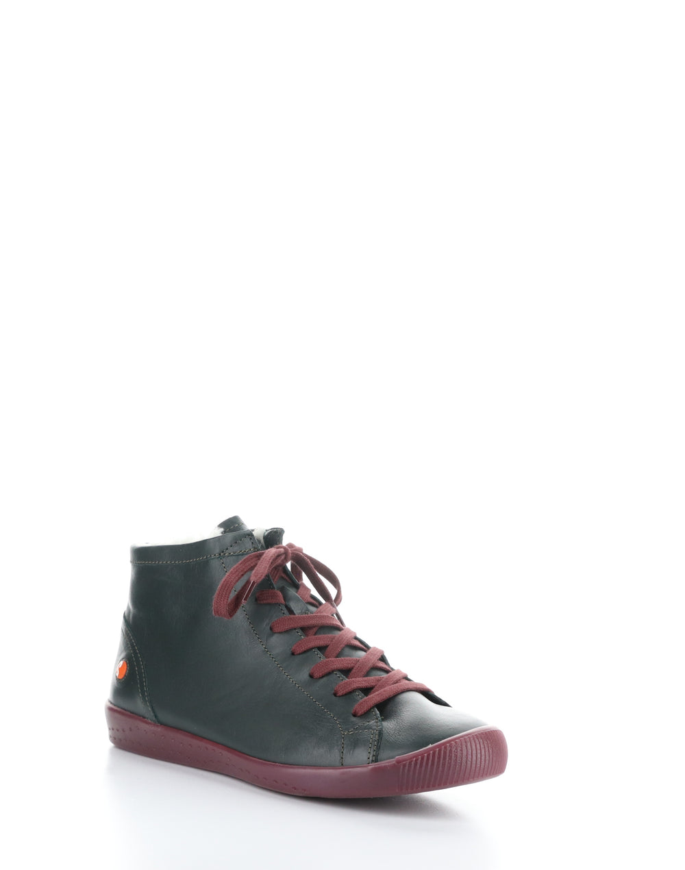 IBBI653SOFW FOREST GREEN/DK RED Hi-Top Shoes