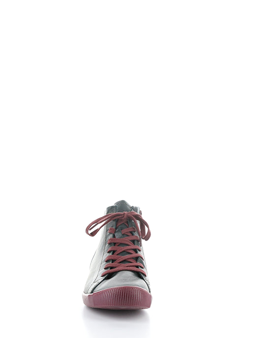 IBBI653SOFW 033 FOREST GREEN/DK RED SUPPLE LEATHER