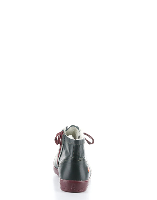 IBBI653SOFW 033 FOREST GREEN/DK RED SUPPLE LEATHER