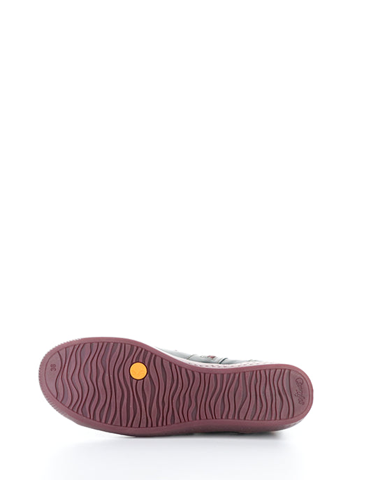 IBBI653SOFW 033 FOREST GREEN/DK RED SUPPLE LEATHER