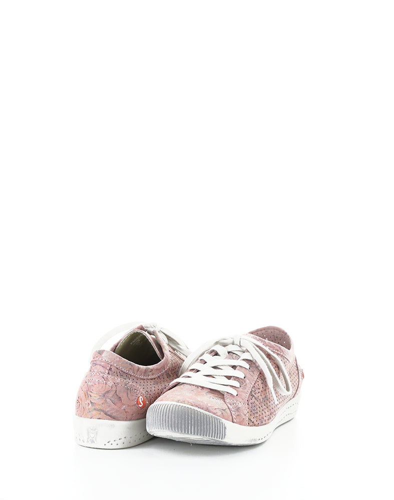 Ica388Sof 069 Pink Floral Print Lea