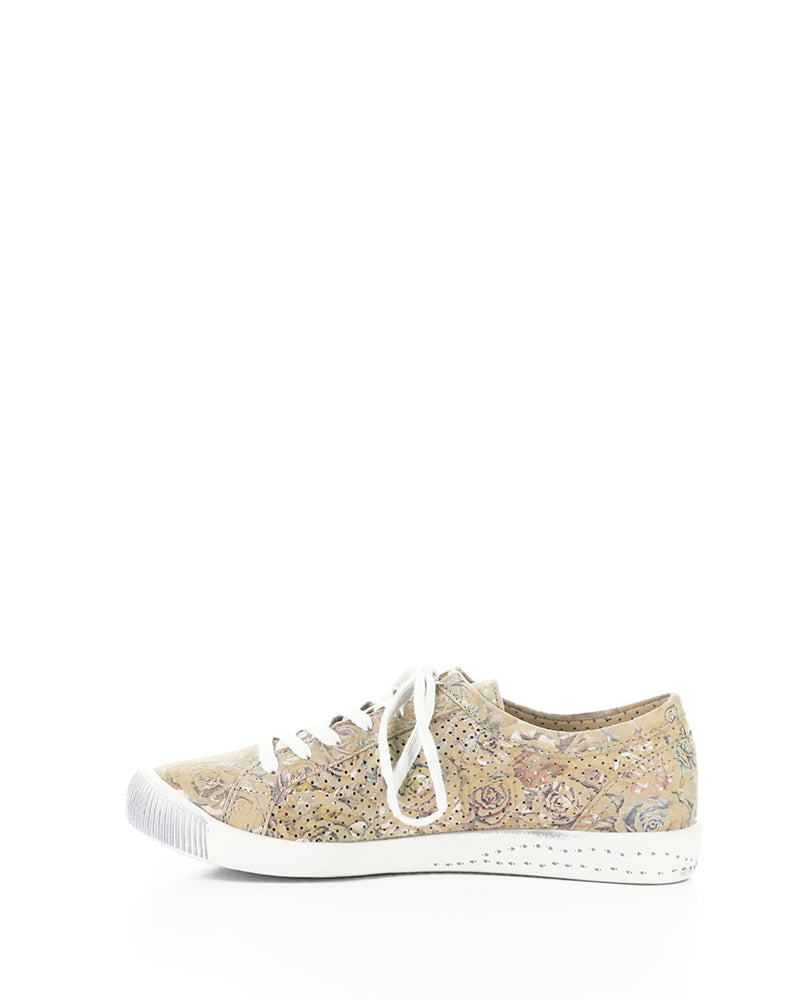 Ica388Sof 070 Cream Floral Print Lea