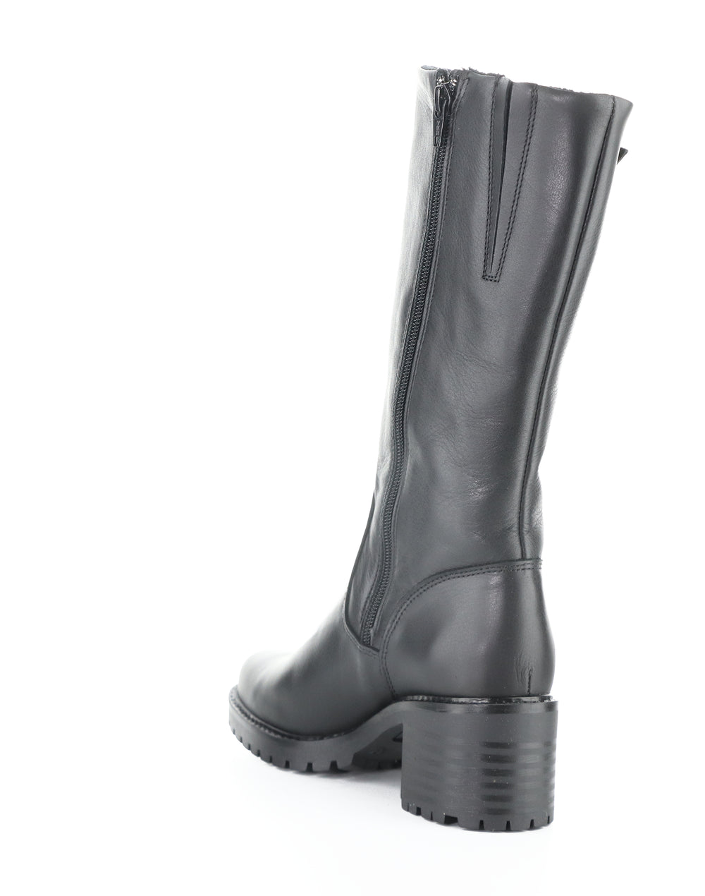 Iliana Black Feel Leather