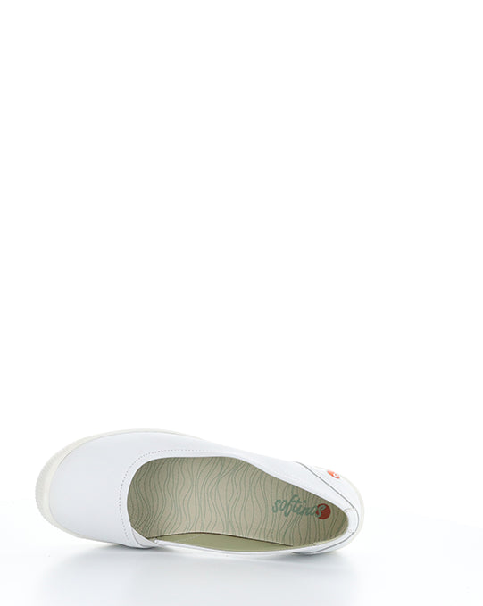 ILSA676SOF 007 WHITE SMOOTH LEATHER