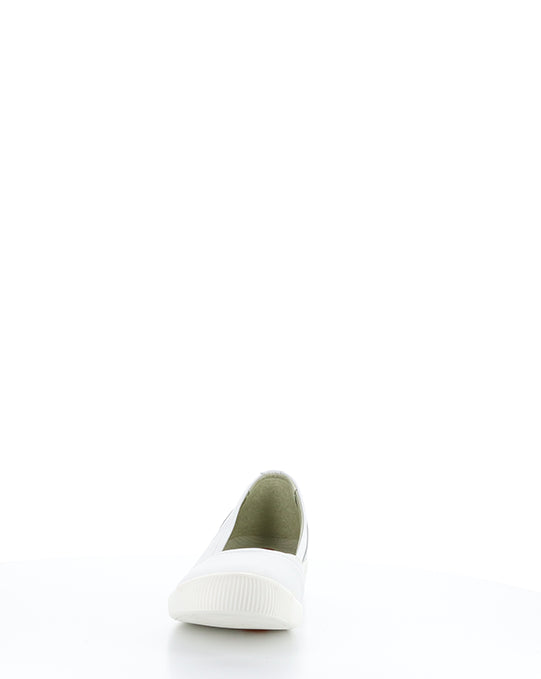 ILSA676SOF 007 WHITE SMOOTH LEATHER