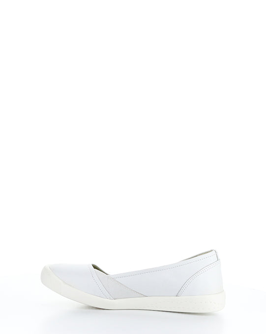 ILSA676SOF 007 WHITE SMOOTH LEATHER