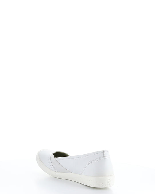 ILSA676SOF 007 WHITE SMOOTH LEATHER