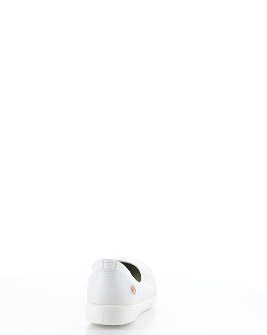ILSA676SOF 007 WHITE SMOOTH LEATHER