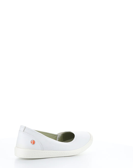ILSA676SOF 007 WHITE SMOOTH LEATHER