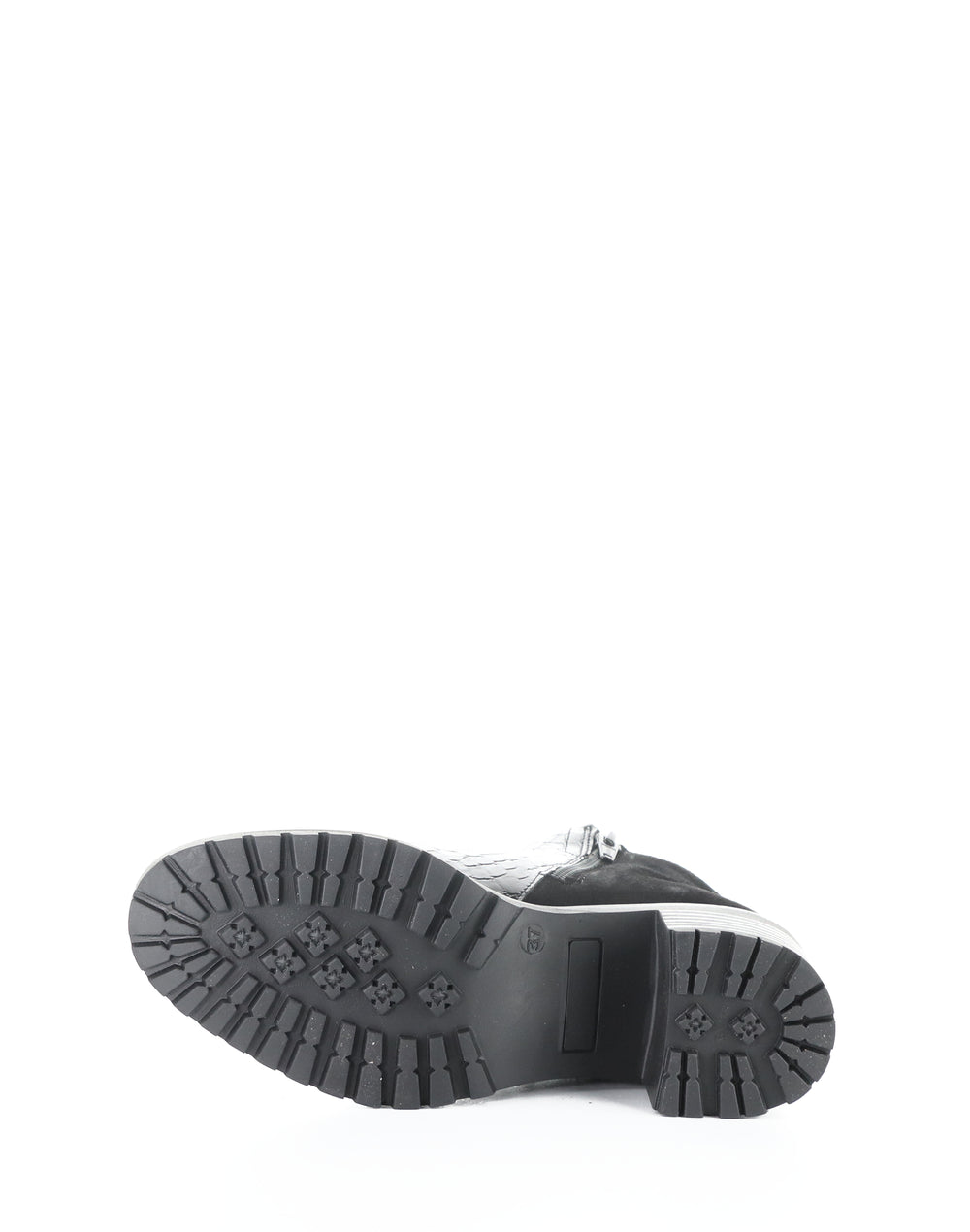 INARA BLACK CROCCO PRINT/SUEDE