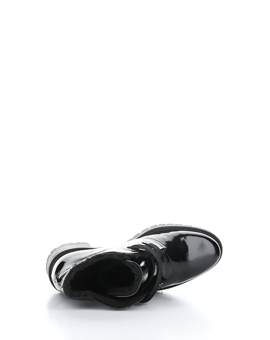 INDEX BLACK PATENT/MINI SHERPA