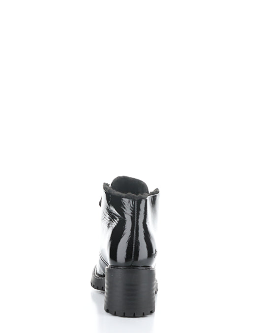 INDEX BLACK PATENT/MINI SHERPA