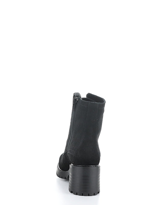 INDIE BLACK SUEDE/ELASTIC