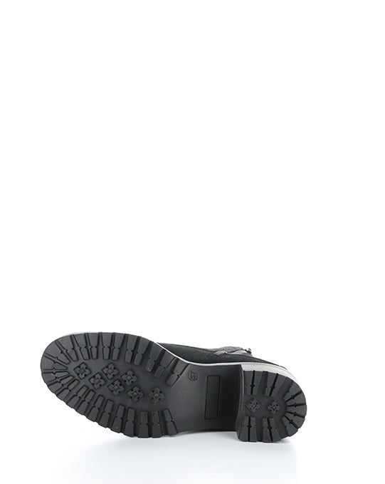 INDIE BLACK SUEDE/ELASTIC