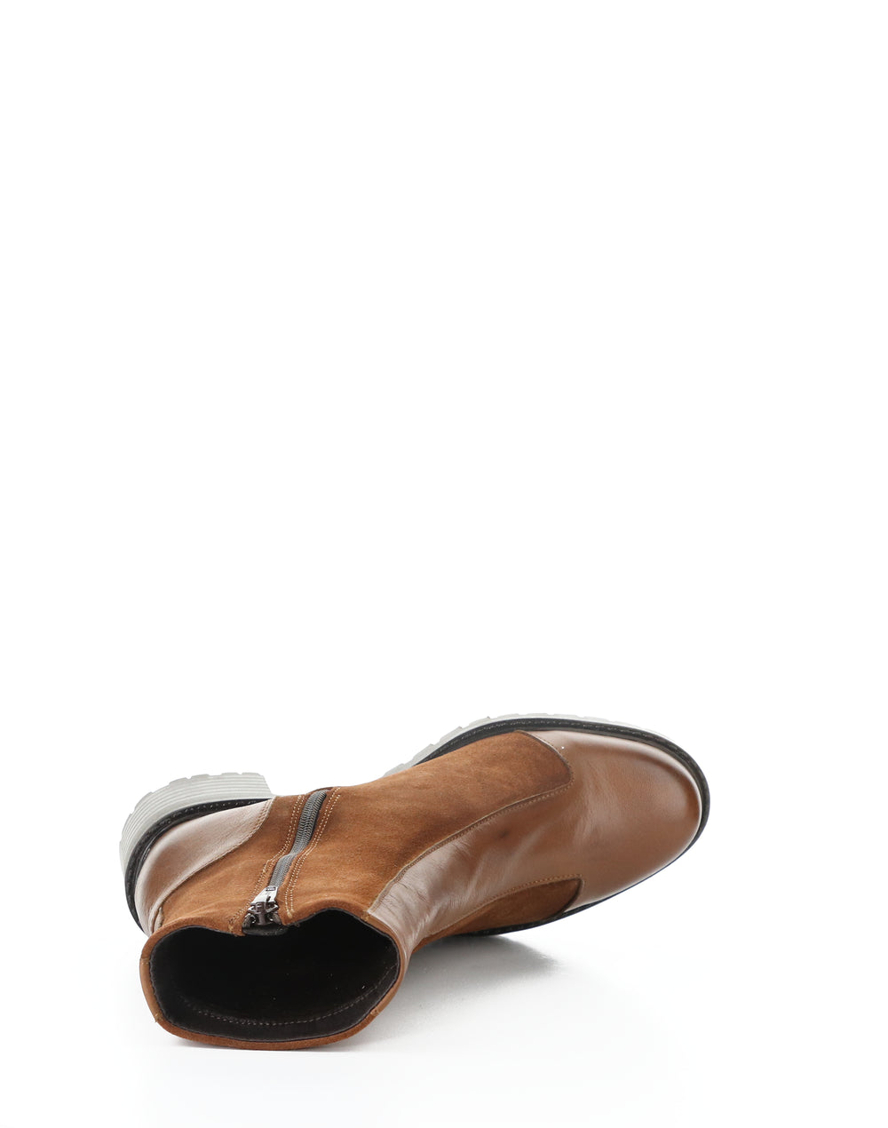 INGRID RICH TAN/REDWOOD BRUSHED FEEL/SUEDE